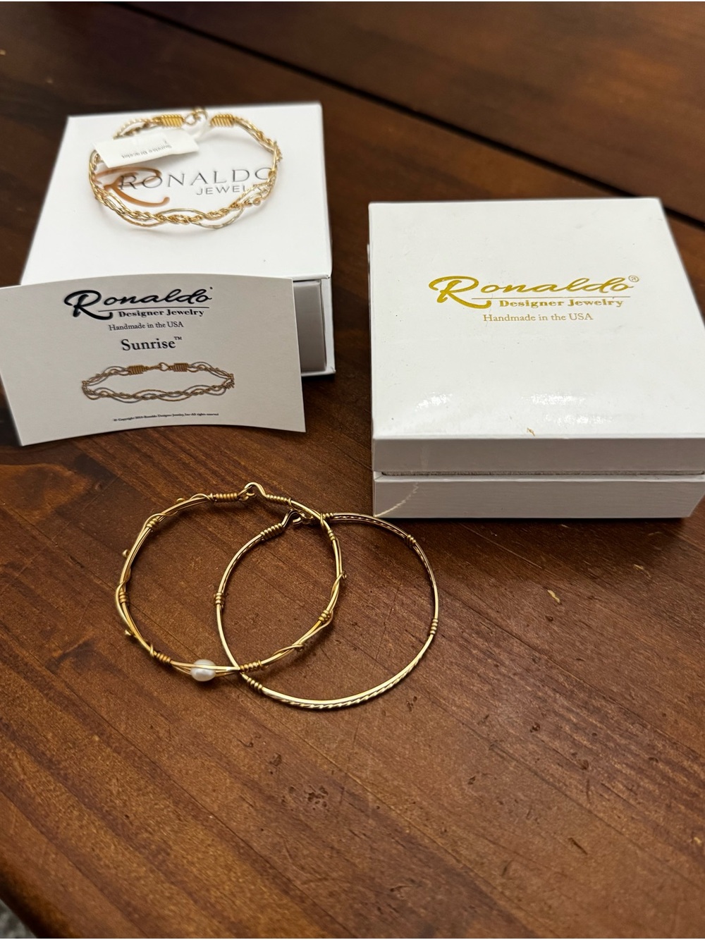 Ronaldo Designer Jewelry Bracelets - Set of 3